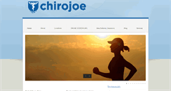 Desktop Screenshot of chirojoe.com